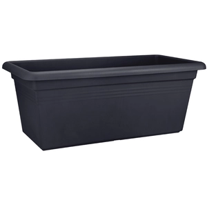 Comparateur de prix : Jardiniere 60 - vivre noir - extérieur - xxl - 29,5 x 59,2 x 27,7 cm Elho