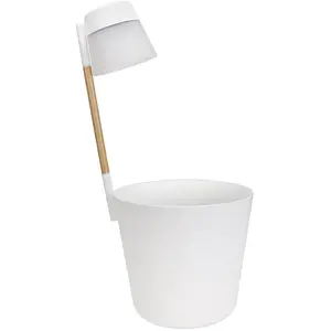 Comparateur de prix : Elho - Pot de fleurs rond Flower Light ø 27 x H.61 cm - Blanc