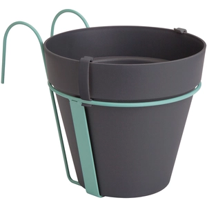 Comparateur de prix : ELHO Pot de fleurs balconnière potholder Loft Urban - Gris anthracite