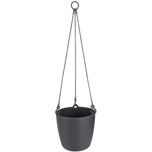 Comparateur de prix : Elho 2054332 Brussels Pot Suspendu Anthracite 18 x 18 x 17 cm
