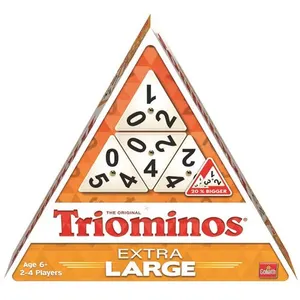 Jeu de plateau - Goliath - Triominos XL - Beige - 2 joueurs ou plus - 6 ans et plus