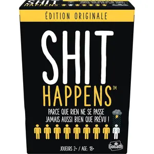 Comparateur de prix : Goliath Shit Happens - Jeu de Société Amusant pour Toute la Famille - Neuf