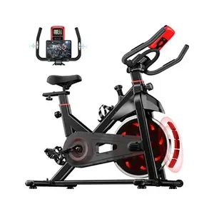 Velo d'appartement Magnetique BIGZZIA, Roue inertie 10 kg, 7 positions... pas cher