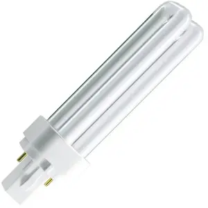 Lampe fluo-compacte 18W GE 830 2 broches G24D-2 - PHILIPS - 620910 TUVendu parampoulepascher