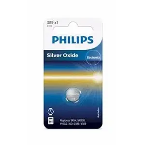 Pile Oxyde d Argent SR54 Philips 389 00B pas cher