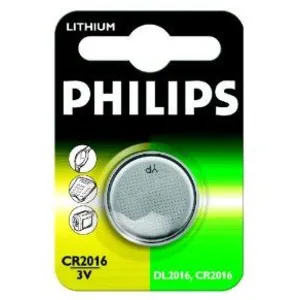 Philips Philips CR2016 - Batterie CR2016 - Li - 75 mAh pas cher