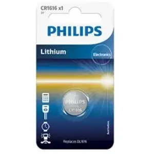 Comparateur de prix : Philips - Pile bouton cr 1616 3 v 1 pc(s) lithium Minicells