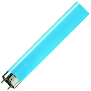 Comparateur de prix : Tube fluo Philips 36W 26X1200mm BLEU