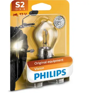 Ampoules Moto Premium Philips- 1 S2 pas cher