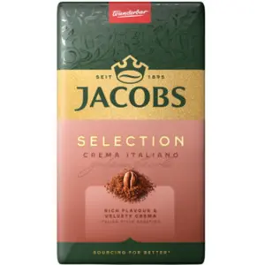 JDE JACOBS SELECTION CRÈME ITALIANO Café moulu, 500 g pas cher