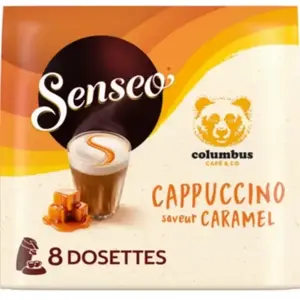 Dosette SENSEO CAPPUCCINO CARAMEL x8 pas cher