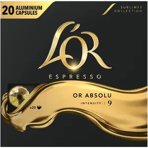 Capsules L'OR Espresso OR ABSOLU x20 pas cher