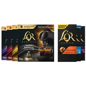 Comparateur de prix : Café en capsules barista L'OR double splendente x10