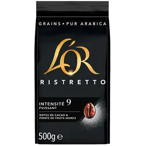 L'OR Café en grain L’OR Ristretto   500g  pas cher