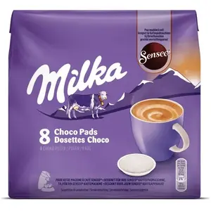 Comparateur de prix : Douwe Egberts Dosettes chocolat SENSEO Milka chocolat dosettes x8
