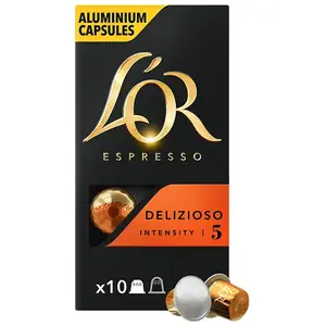 Comparateur de prix : Pack de 10 capsules Maison du Café L'Or Espresso Delizioso Intensité 5