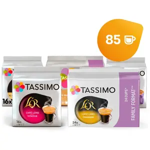 Assortiment Café - Favoris - 5 packs  Dosettes Tassimo pas cher