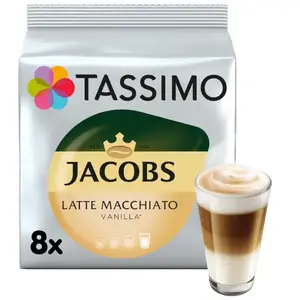 Jacobs Latte Macchiato Vanilla Dosettes Tassimo pas cher