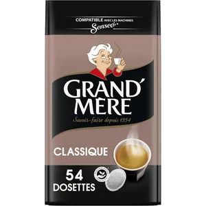 GRAND'MERE Grand Mère Café 54 Dosettes Classique compatibles Senseo® pas cher