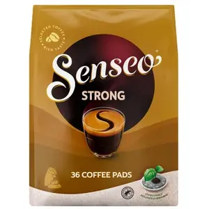 JDE Dosettes de café Jacobs Douwe Egberts SENSEO® STRONG, 36 pièces.Vendu parcoffee-friend