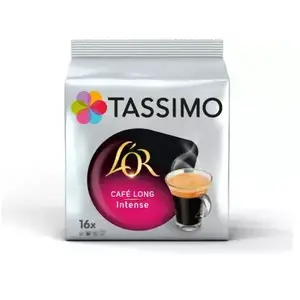 Comparateur de prix : Tassimo l'or café long intense café en dosettes x16 - 104 gr