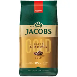 JDE Grains de café JACOBS CREMA GOLD, 1 kg pas cher
