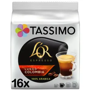Capsules de café Tassimo Lungo Colombia (compatibles avec les machines... pas cher