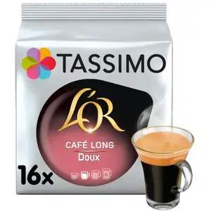 Comparateur de prix : L'Or Café Long Doux Dosettes Tassimo