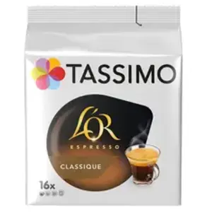 Comparateur de prix : TASSIMO L'OR ESPRESSO CLASSIQUE
