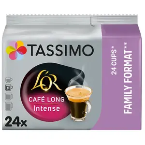 Comparateur de prix : L'OR Café Long Intense Dosettes Tassimo