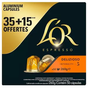 Capsule L'or Delizioso 35+15 Pour Machine Nespresso