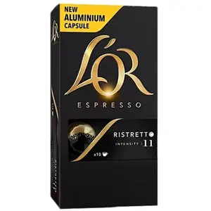 JDE [Lot de 10 ] Café L'Or espresso ristretto n°11 x10 capsules pas cher