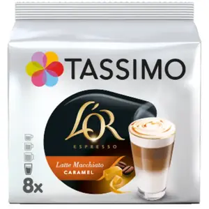L'OR Latte Macchiato Caramel Dosettes TassimoVendu partassimo