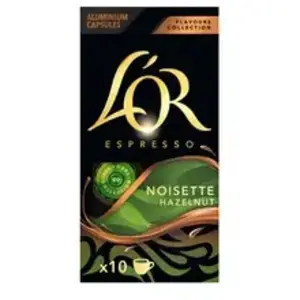 Capsules L'OR Espresso NOISETTE x10 52g pas cher