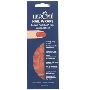 Herome Cosmetics - Nail Wraps Vernis à ongles 1 pieces Or rose unisex pas cher