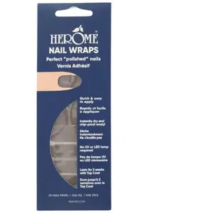 Herome Cosmetics - Nail Wraps Vernis à ongles 1 pieces Gris unisex pas cher