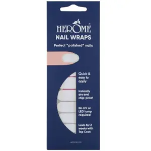 Herome Cosmetics - Nail Wraps Vernis à ongles 1 pieces Argent unisex pas cher