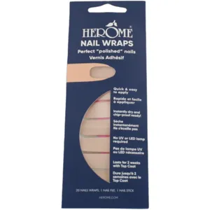 Hérôme - Nail Wraps Vernis À Ongles Adhésif Champagne pas cher