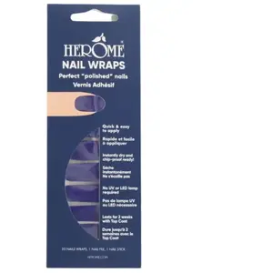 Herome Cosmetics - Nail Wraps Vernis à ongles 1 pieces Noir unisex pas cher