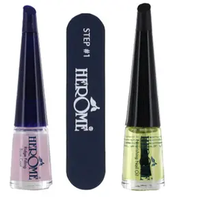 HEROME Kit essentiels - Ongles secs & abimés - 3 produits pas cher