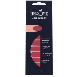 Herome Cosmetics - Nail Wraps Vernis à ongles 1 pieces Or rose unisex pas cher