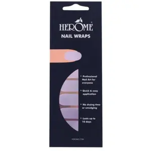 Herome Cosmetics - Nail Wraps Vernis à ongles 1 pieces Argent unisex pas cher