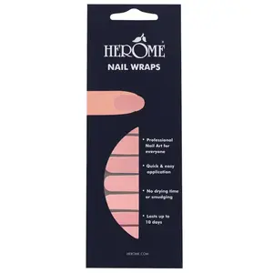 Herome Cosmetics - Nail Wraps Vernis à ongles 1 pieces Argent unisex pas cher