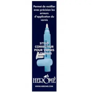 Comparateur de prix : Hérôme Stylo Correcteur De Vernis - Hérôme - Dissolvant