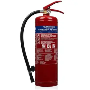 Extincteur à poudre Smartwares 4 kg classe ABC Acier FEX-15140
