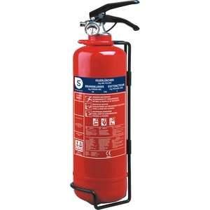 vidaXL Extincteur à poudre - Smartwares - BB1 - 1 kg - Acier - Manomètre intégré