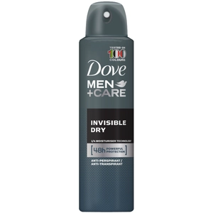dove Dove Spray pour homme 150 ml invisible Dry