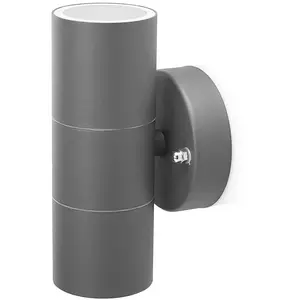 Comparateur de prix : Applique d'extérieur Smartwares GWL-176-HG Gris/Acier inoxydable