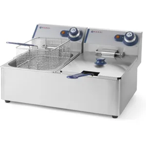 Comparateur de prix : Hendi Friteuse double Blue Line 230V 2x3300W 2x6L