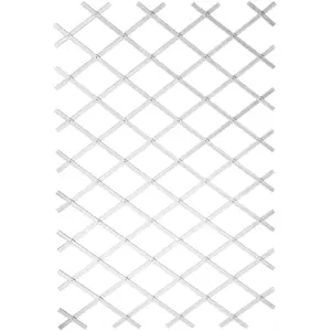 Comparateur de prix : Nature Treillis extensible plastique blanc set fixa profil 23x7 mm 50x150cm